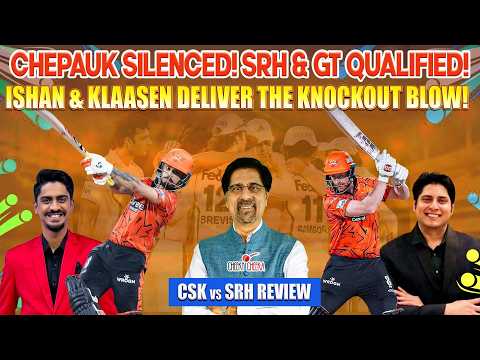 CHEPAUK SILENCED! | SRH & GT QUALIFIED! | ISHAN & KLAASEN DELIVER THE KNOCKOUT BLOW! thumbnail