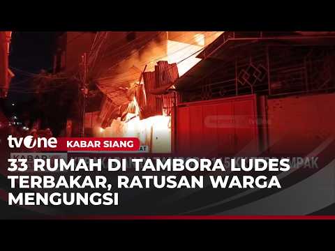 Kebakaran Hebat Hanguskan Puluhan Rumah di Tambora | Kabar Siang thumbnail