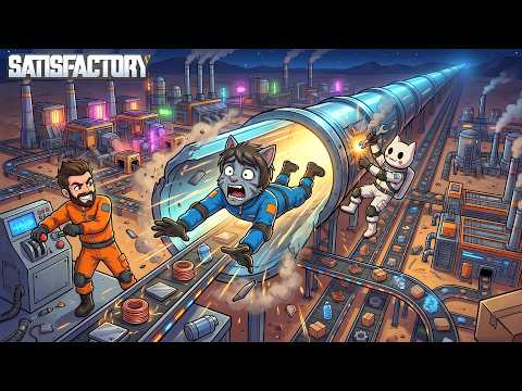 МЫ ПОСТРОИЛИ ТРАССУ ЧЕРЕЗ ВСЮ КАРТУ!  Satisfactory #10 thumbnail