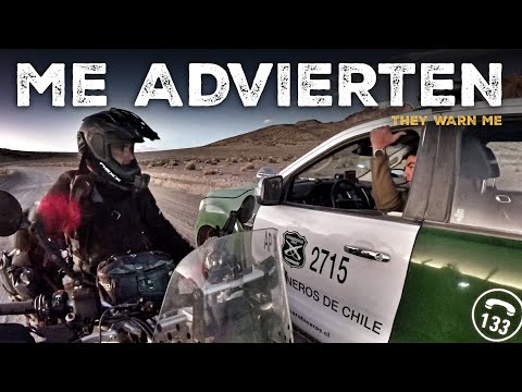ACAMPO en ZONA ROJA custodiado POR POLICIA CHILENA (S25/E37) VUELTA al MUNDO en MOTO thumbnail