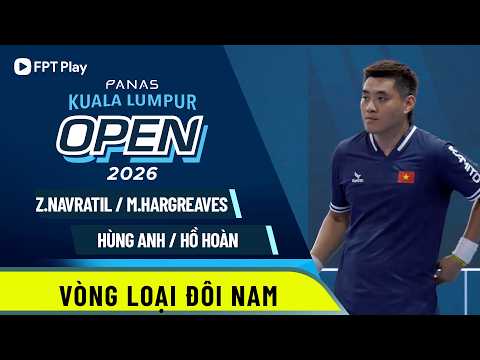 FULLMATCH: NAVRATIL/HARGREAVES - HÙNG ANH/HỒ VŨ HOÀN | VÒNG LOẠI ĐÔI NAM thumbnail