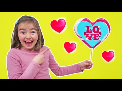 Gisele y Claudia Las Ratitas probando dulces de San Valentin thumbnail