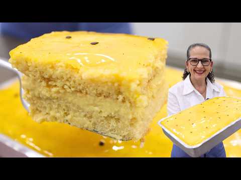 BOLO MOUSSE DE MARACUJÁ FÁCIL, CREMOSO E DELICIOSO DA ISAMARA! - Isamara Amâncio thumbnail