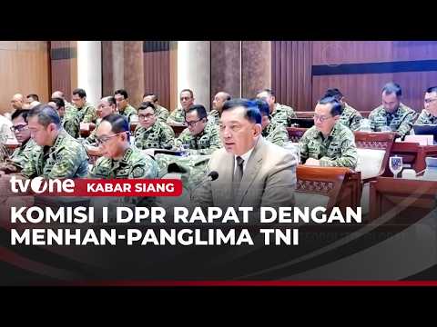 DPR-Menhan Bahas Geopolitik | Kabar Siang thumbnail