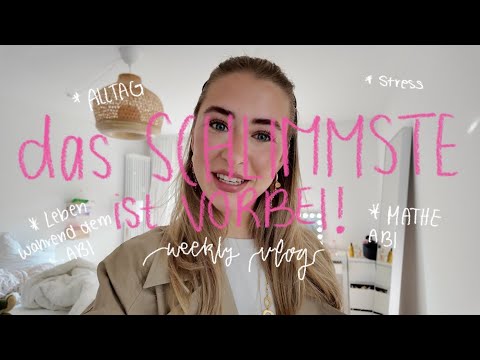 WEEKLY VLOG: meine ersten ABI Prüfungen ??‍? / FEE ZOE thumbnail