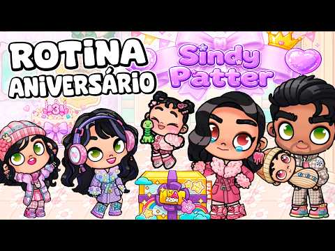 ROTINA FESTA DE ANIVERSÁRIO -SINDY PATTER |  AVATAR WORLD ROTINAS E HISTÓRIAS thumbnail