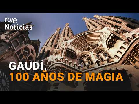 SAGRADA FAMILIA | RTVE CELEBRA el CENTENARIO de GAUDÍ | RTVE Noticias thumbnail
