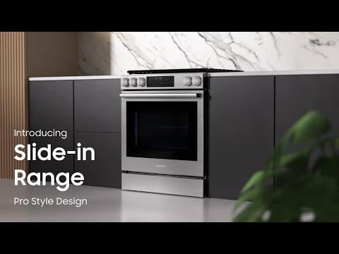 Samsung Slide-in Range Pro Style Design thumbnail
