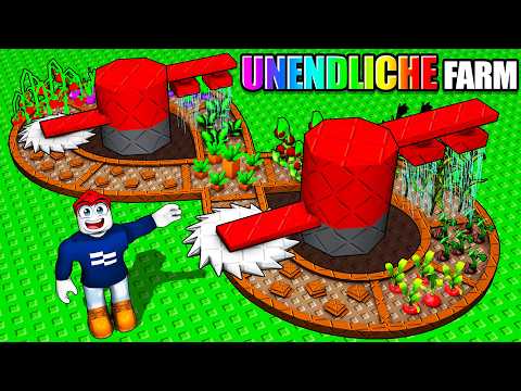 UNENDLICHE FARM VERDIENT TRILLIONEN $$$... in Roblox Build A Ring Farm thumbnail