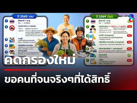 แม่ค้าเตรียมลงทะเบียนบัตรสวัสดิการแห่งรัฐพรุ่งนี้ 4 มิ.ย.69   | 3 มิ.ย. 69 | ข่าวใหญ่ช่อง8 thumbnail