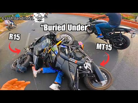 Insane Motorcycle Crashes & Moments! | CrashBanditoNL thumbnail