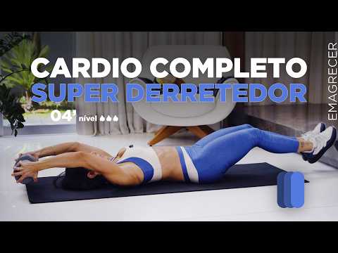 Treino 4 minutos em casa pra derreter gordurinhas ?? - Carol Borba thumbnail