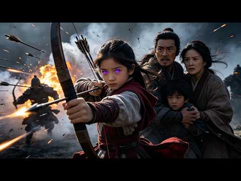 全家慘遭追殺，八歲紫瞳少女神箭百髮百中護全家 #玄幻 #film #drama thumbnail