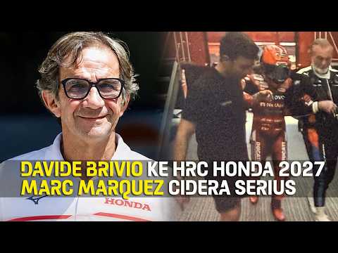 MOTOGP : BRIVIO AKAN PINDAH KE HONDA HRC 2027 | MARC MARQUEZ CIDERA SERIUS DI LE MANS thumbnail