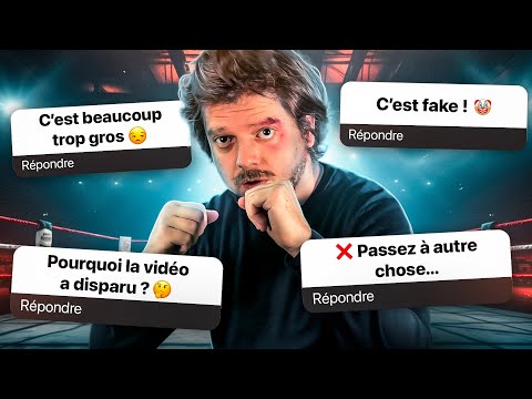Je réponds à toutes vos critiques (pièges trop gros, fakes, avenir, télé, vidéo supprimée etc.) thumbnail
