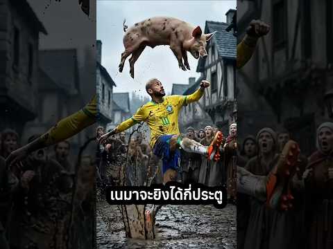 เนมาจะยิ่งได้กี่ประตูของทุกยุคฟุตบอล #funnyshorts #history thumbnail