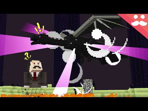 I completed Minecraft for the first time thumbnail