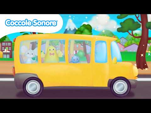 Le ruote del bus 🚌 Whiskey il ragnetto e canzoni animate per bambini | Coccole Sonore thumbnail