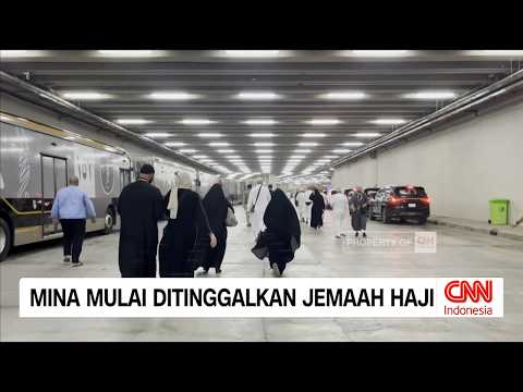 Mina Mulai Ditinggalkan Jemaah Haji thumbnail