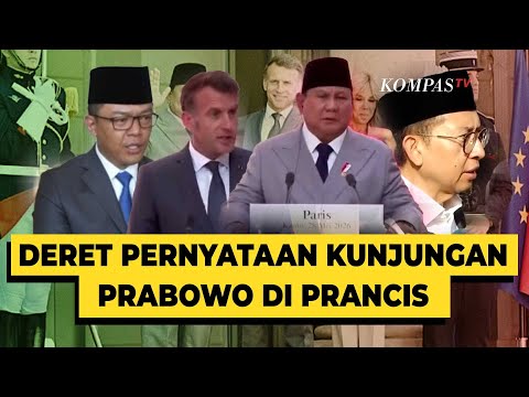 Deret Pernyataan Soal Pertemuan Prabowo & Macron di Prancis  PARASOT thumbnail