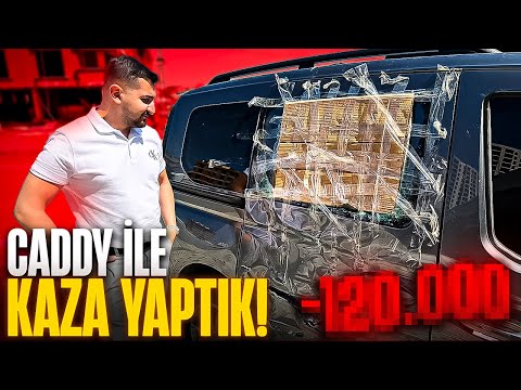 CADDY İLE KAZA YAPTIK ! Haftalık Vlog thumbnail