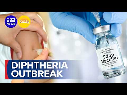Australia’s worst Diphtheria outbreak in decades with over 220 cases reported | 9 News Australia thumbnail