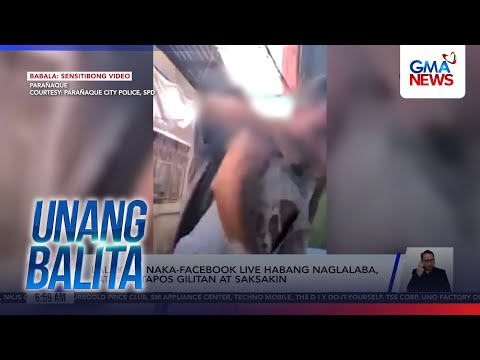 Lalaking naka-Facebook live habang naglalaba, patay matapos gilitan at saksakin | Unang Hirit thumbnail