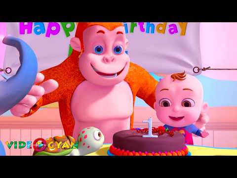 Chocolate Cake Song + More Nursery Rhymes | Nursery Rhymes for Kids | 3D Baby Songs by Videogyan thumbnail