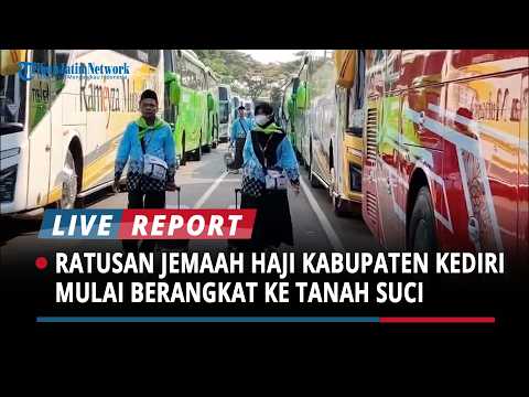Jamaah Haji Kabupaten Kediri Mulai Berangkat ke Tanah Suci, Jamaah Tertua Indonesia Ikut Kloter 112 thumbnail