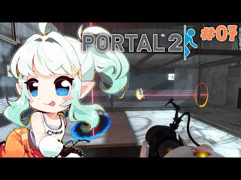 【LET'S PLAY: PORTAL 2 part 7】Nevermind I redeemed myself! 【Maid Mint Fantôme】 thumbnail