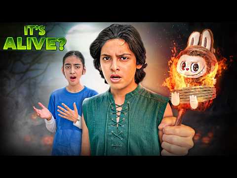 LABUBU Abhi Jala Nahi 😱🦹🏿‍♂️ || Kids Possess Ho Gaiy 😳 || 1 Hour Full Horror Film Episode-1 thumbnail