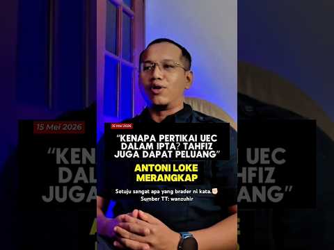Tak payah kompromi dengan UEC mengarut ni!? Jangan bagi muka!?? thumbnail