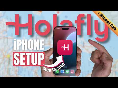 Holafly eSIM iPhone | Complete tutorial for iPhone 16, 15, 14, 13 & More thumbnail