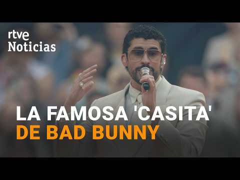 La CASITA de BAD BUNNY hace un HOMENAJE a la IDENTIDAD PUERTORRIQUEÑA | RTVE Noticias thumbnail