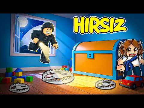Ece Hırsızlara Karşı😱 Roblox Break In Simulator thumbnail
