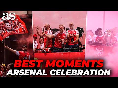BEST MOMENTS from ARSENAL'S TITLE CELEBRATION: PREMIER LEAGUE CHAMPIONS thumbnail