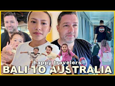 BALI TO AUSTRALIA BIYAHE! SUPER SMOOTH TRAVEL WITH KIDS! MAY MGA SURPRISE SALUBONG! ❤️ | rhazevlogs thumbnail