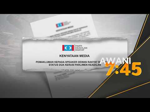 PKR serah notis kepada Speaker status Rafizi, Nik Nazmi thumbnail