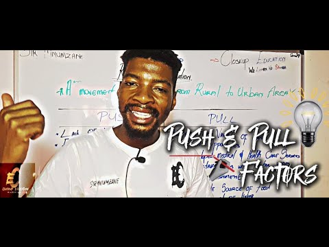 Push & Pull Factors Explained | Settlement Geography Distinction  thumbnail