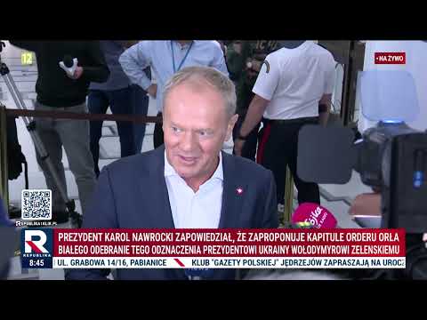 Spór o i Order Orła Białego. Tusk uderza w zapowiedź prezydenta Nawrockiego | Przyjaciele Republiki thumbnail
