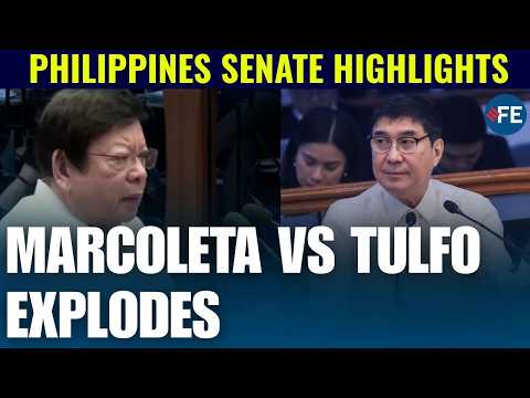 Tulfo Calls Out Marcoleta Over “Ad Hominem” Statement During Senate Clash | Philippines News thumbnail