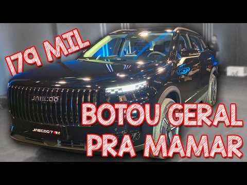 O MELHOR CUSTO BENEFICIO! 1.5 TURBO HIBRIDO PLUGIN POR 179 MIL! Avaliação Jaecoo 7 thumbnail