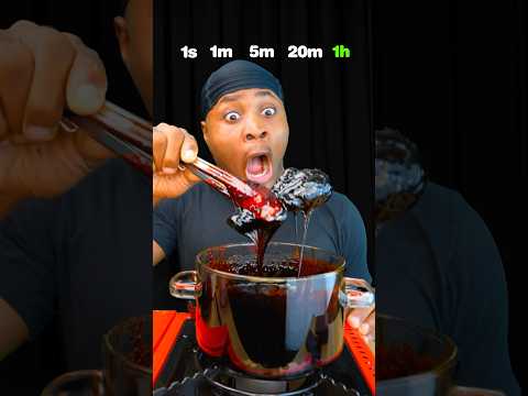 Spicy Buldak Chicken Asmr: 1sec vs 1hour !? 🥵 thumbnail