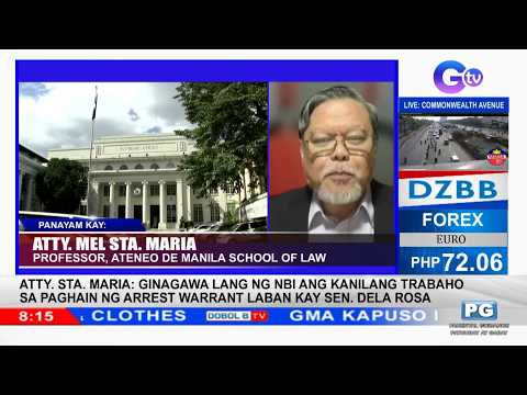 ICC warrant, puwede nang isilbi kay Sen. Ronald dela Rosa — law expert thumbnail