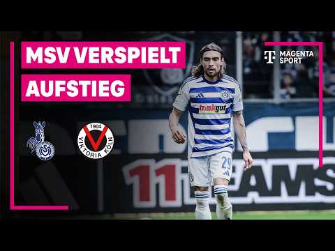 MSV Duisburg - FC Viktoria Köln, Highlights mit Live-Kommentar | 3. Liga | MAGENTA SPORT thumbnail