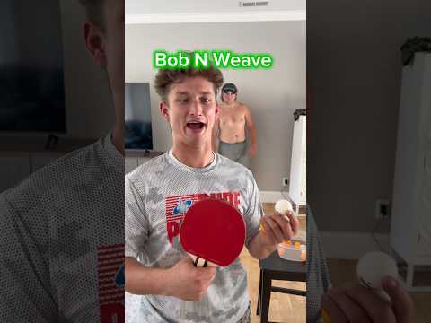 Bob n Weave Ping Pong 🏓 #sports #game #pingpong #funny #dodgeball @StaffordBros2 thumbnail