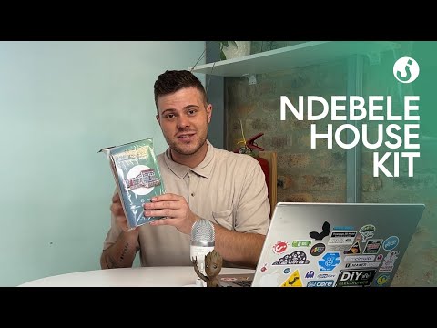 2024 CuriousDIY Project Kit - Ndebele House thumbnail
