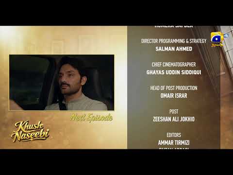 Khush Naseebi Episode 55 Teaser - Geo Entertainment thumbnail