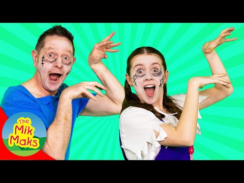 Zombie CopyCat Dance | Halloween Songs for Kids 🎃 thumbnail