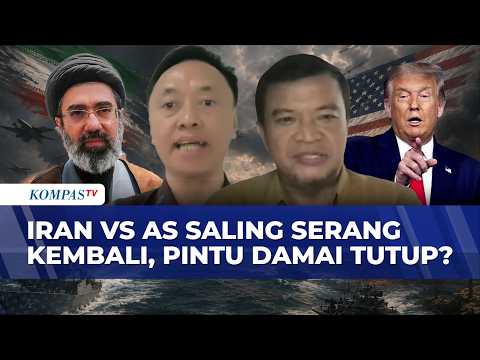 [FULL] Iran Vs AS Saling Serang Kembali, Pengamat Timur Tengah-HI Sorot Usaha Gencatan Senjata thumbnail